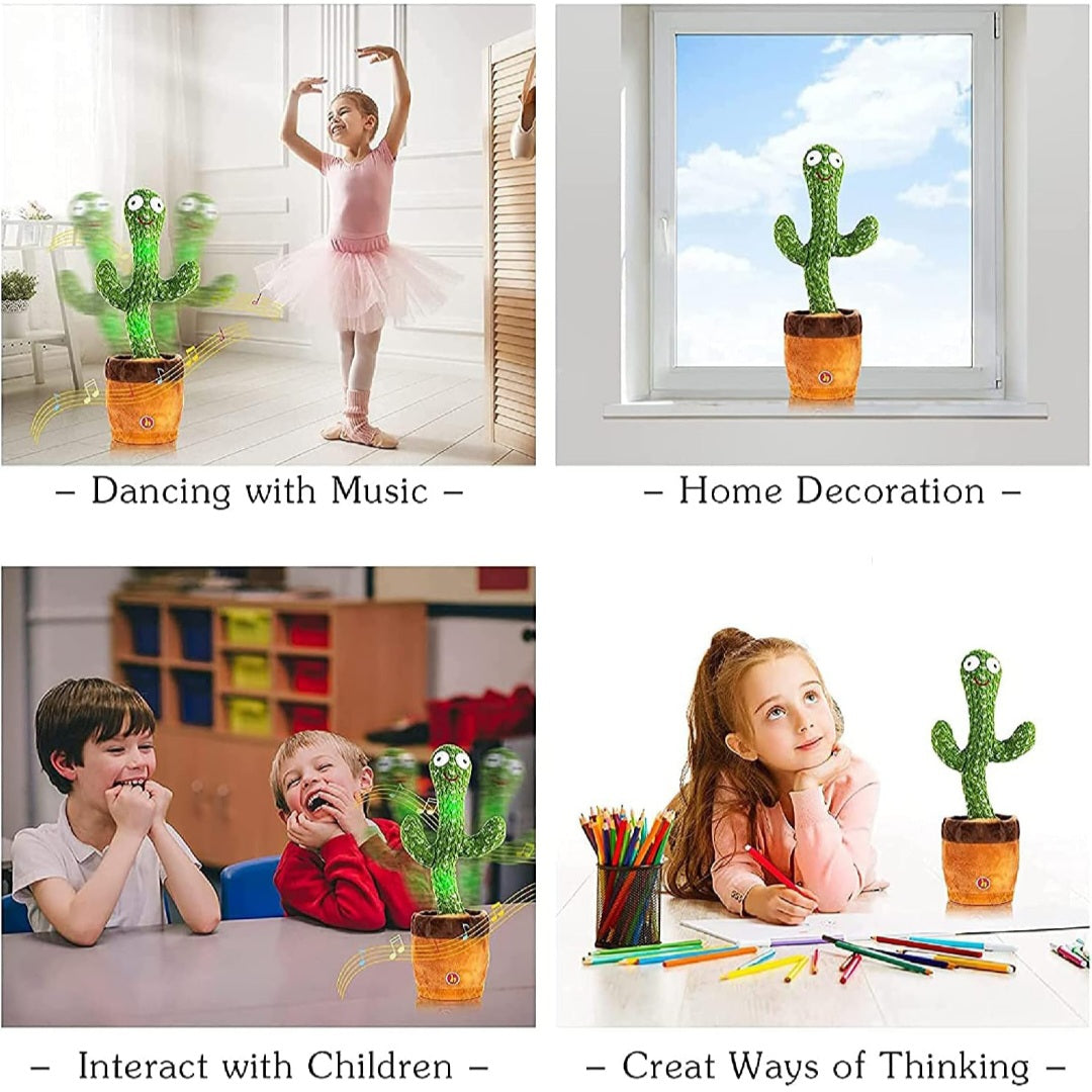 Musical Dancing & Mimicry Cactus Toy