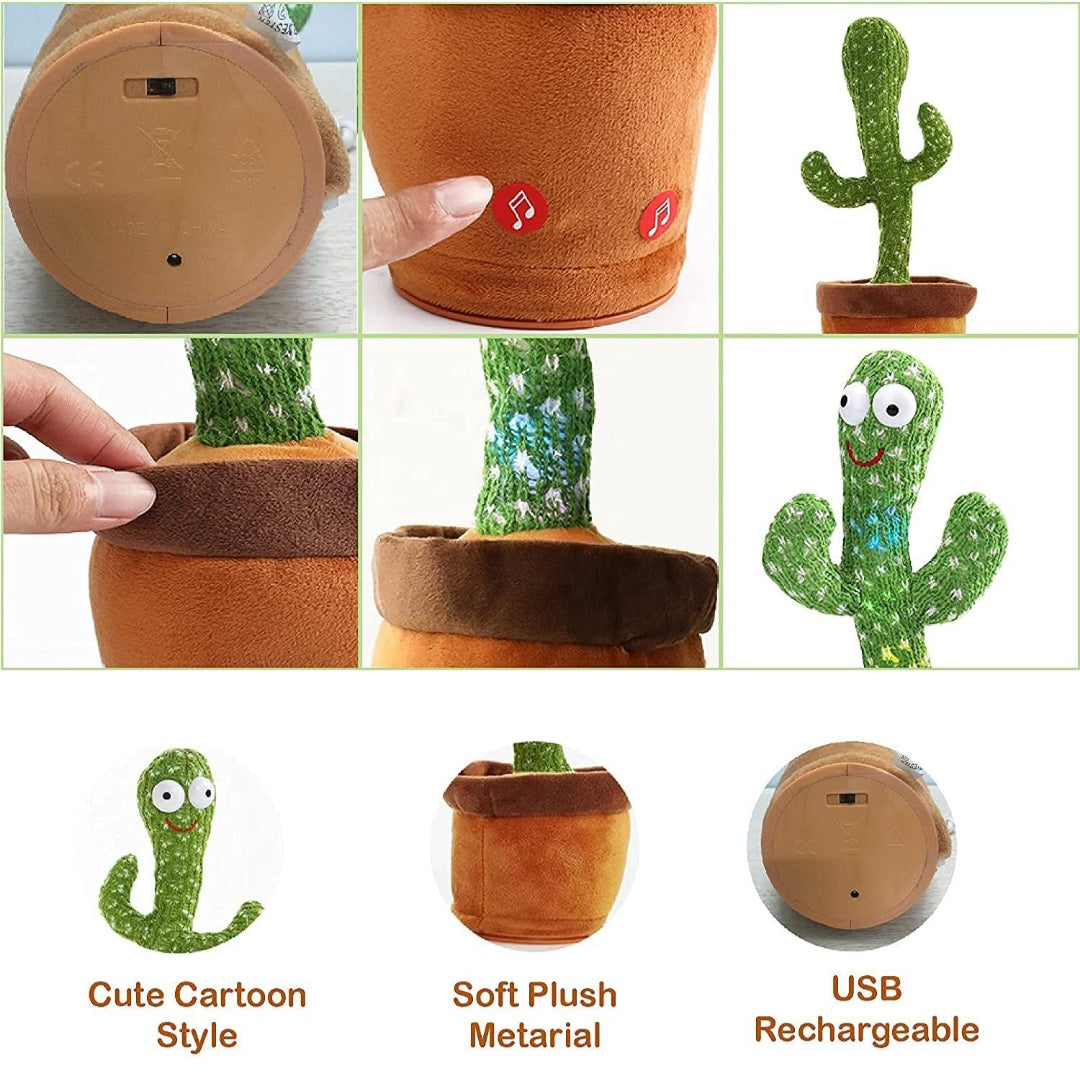 Musical Dancing & Mimicry Cactus Toy